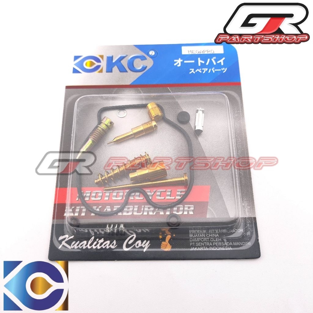 REPARKIT MEGAPRO MERK KC KARBURATOR KIT CARBURATOR KARBU SPUYER SET PARKIT REPAIRKIT REPAR KIT MAIN 