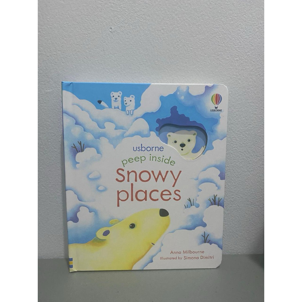 Usborne peep inside - Snowy places
