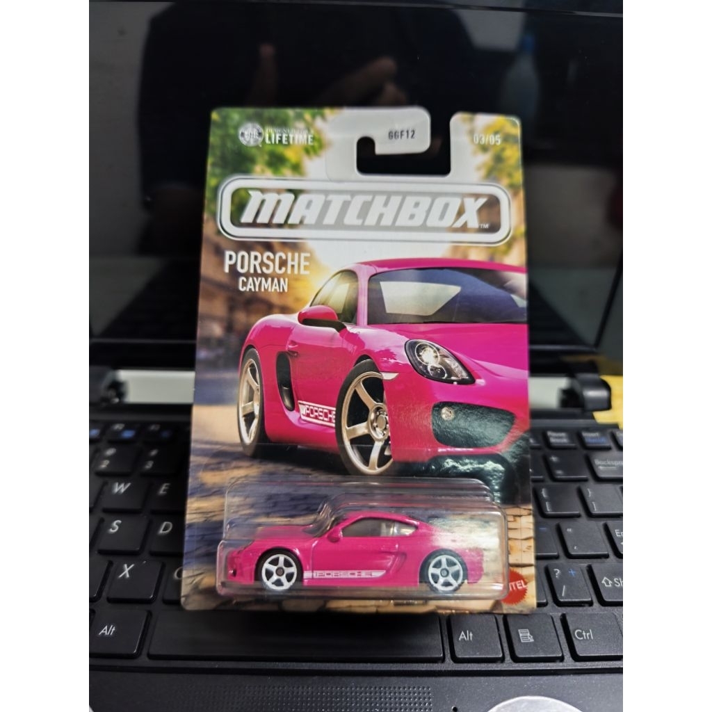 Matchbox Porsche Cayman Pink