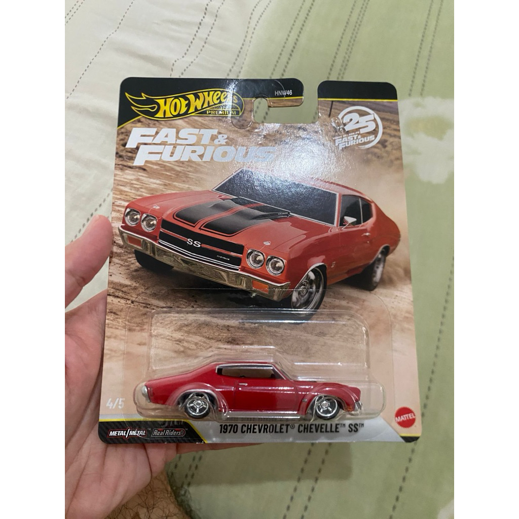 Hot wheels premium fast furious 1970 chevrolet chevelle mulus