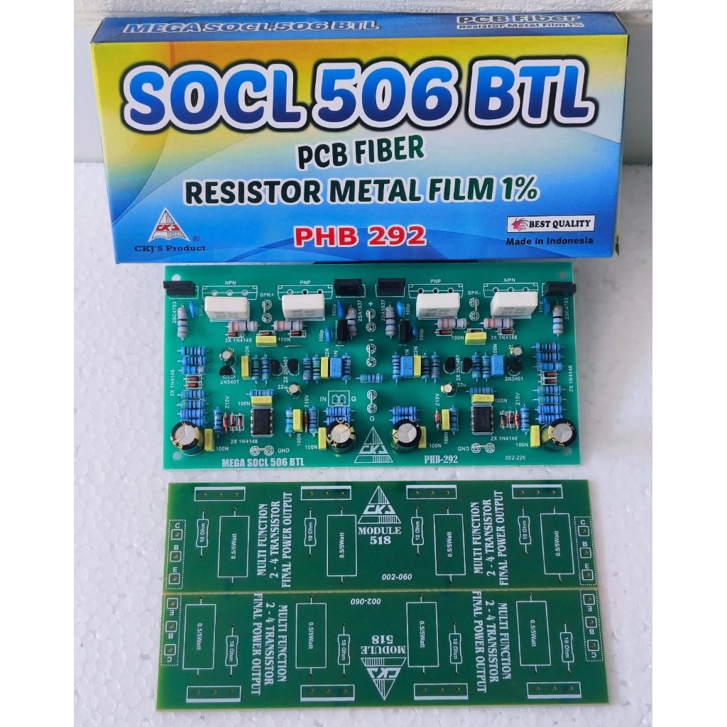 Kit Amplifier 506 BTL/ckj/phb 292dr