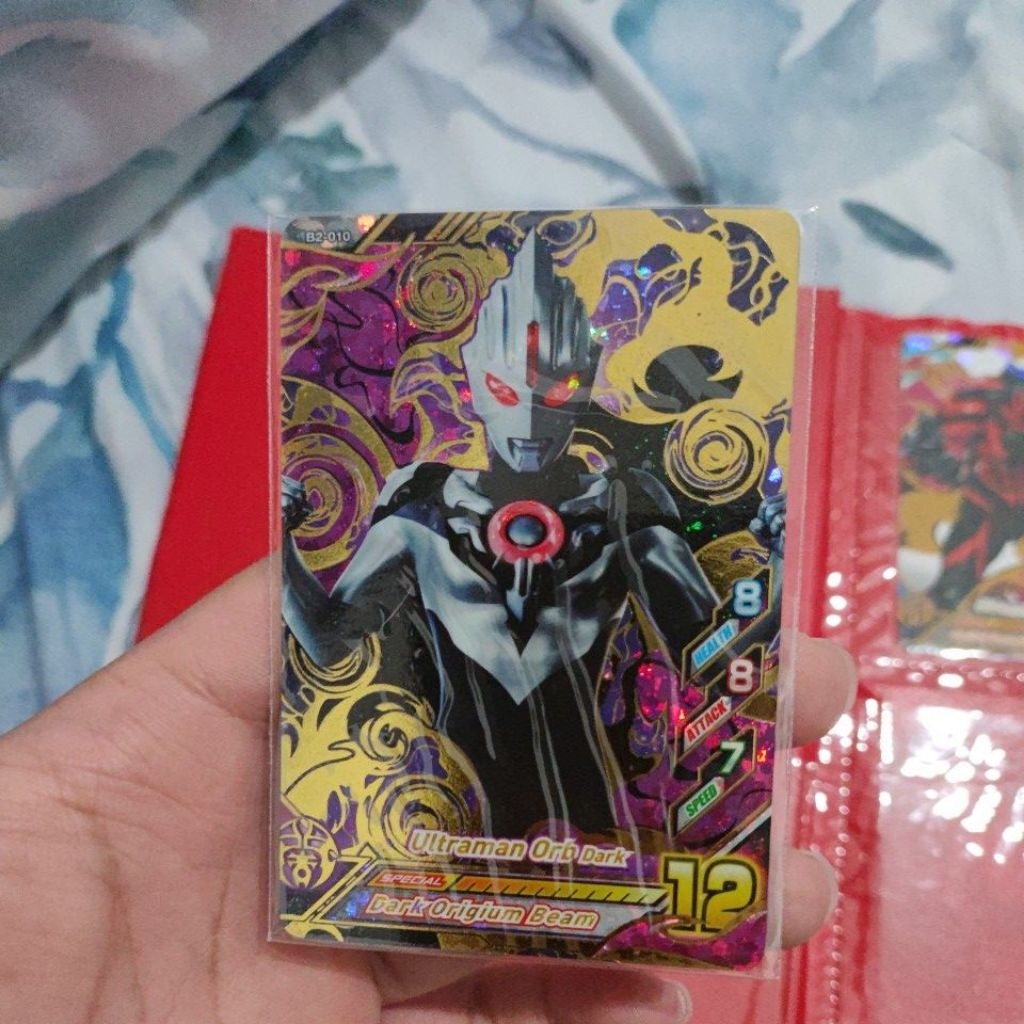 kartu ultraman (ultraman orb dark)