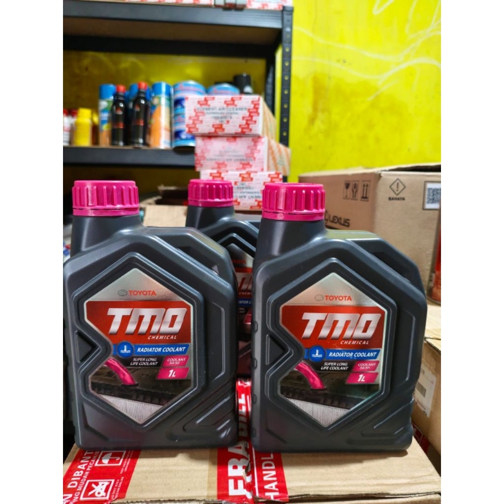 Air Radiator Coolant TMO 50/50 4Liter Cairan Pendingin Mobil Motor Super Long Life Toyota