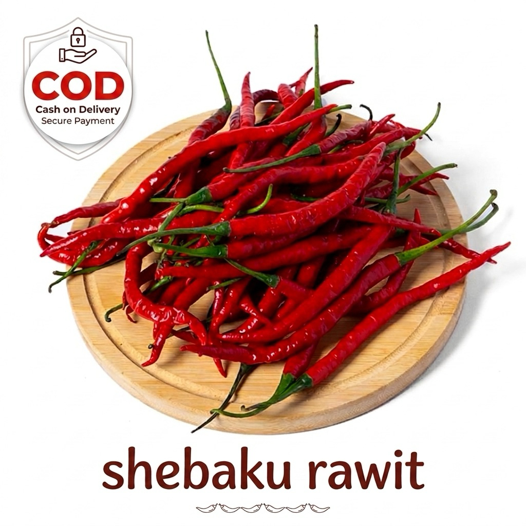 Cabe Merah Keriting Super Fresh 1 Kg Shebaku Rawit