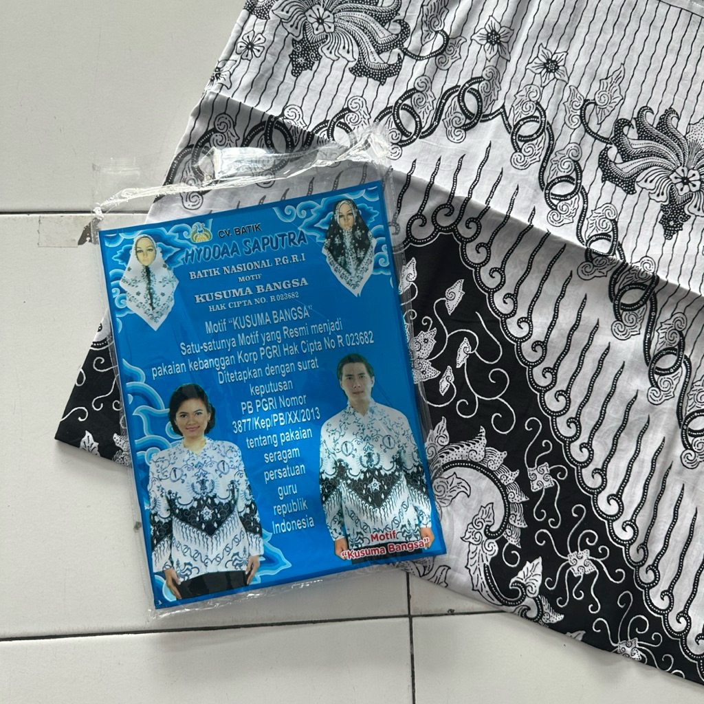Kain Batik PGRI KATUN Terbaru