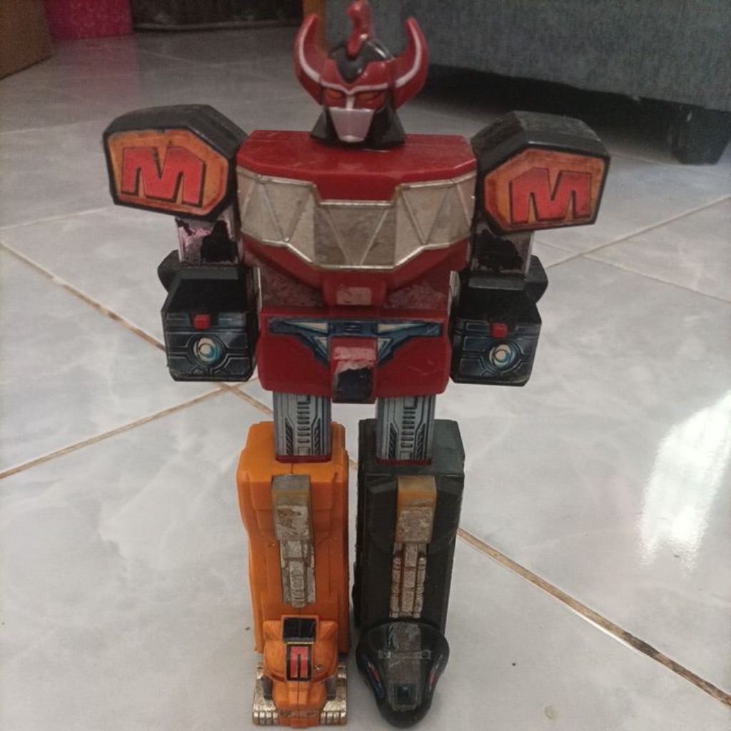 Junk Dino Megazord Mighty Morphin Power Rangers ori