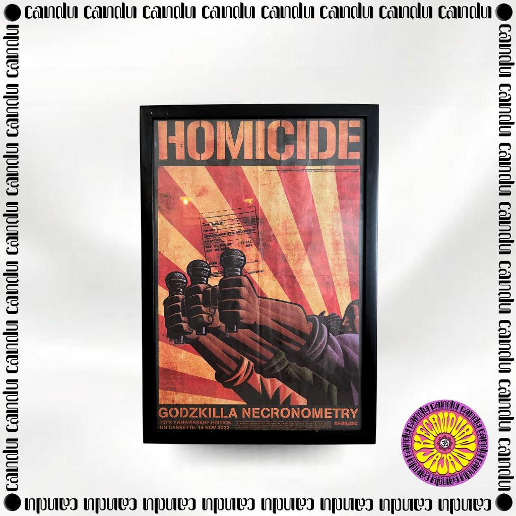 ORIGINAL POSTER HOMICIDE GODZKILLA ANNIVERSARY 20TH