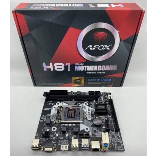 Motherboard Afox H81 Socket LGA 1150 NVME