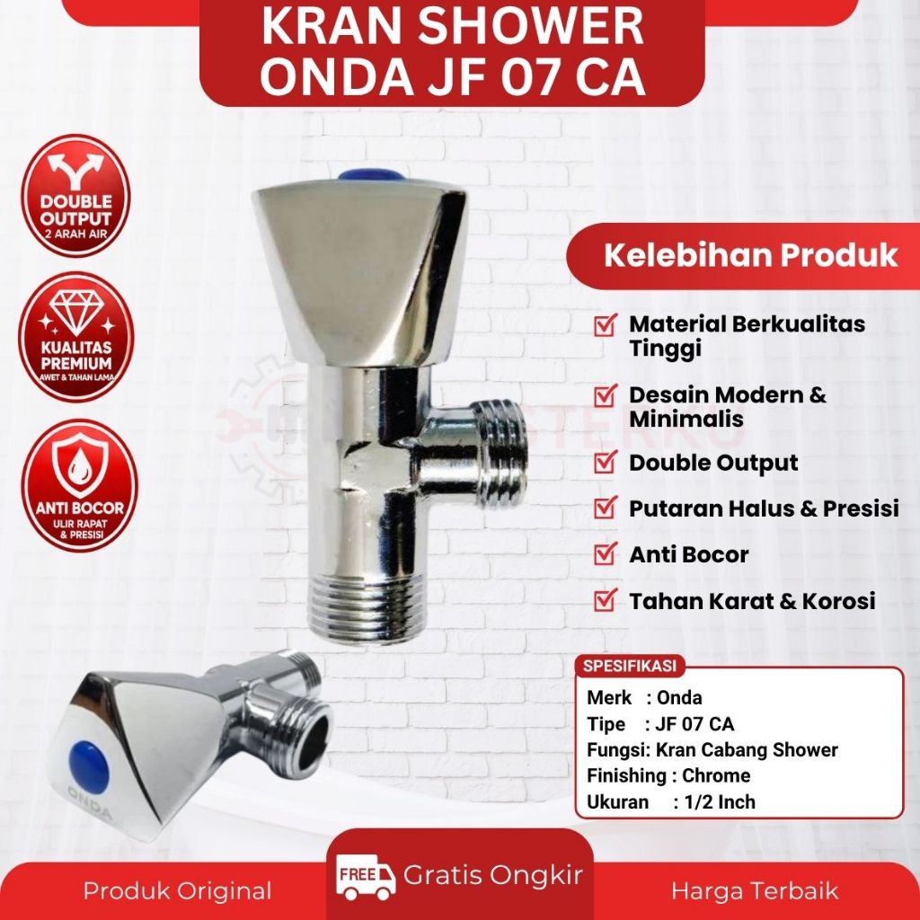 KRAN SHOWER CABANG / KRAN CABANG SHOWER / KRAN CABANG ONDA