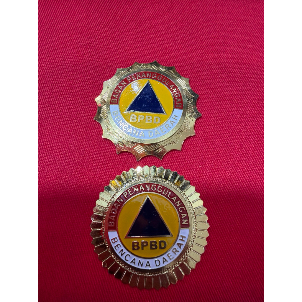Pin Dada BPBD - Pin bros bpbd - Pin clips bpbd