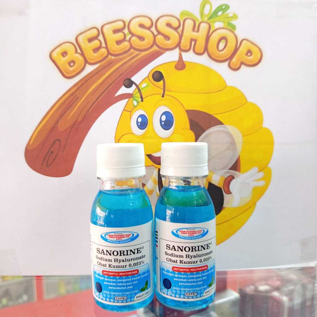 Sanorine Biru Obat Kumur