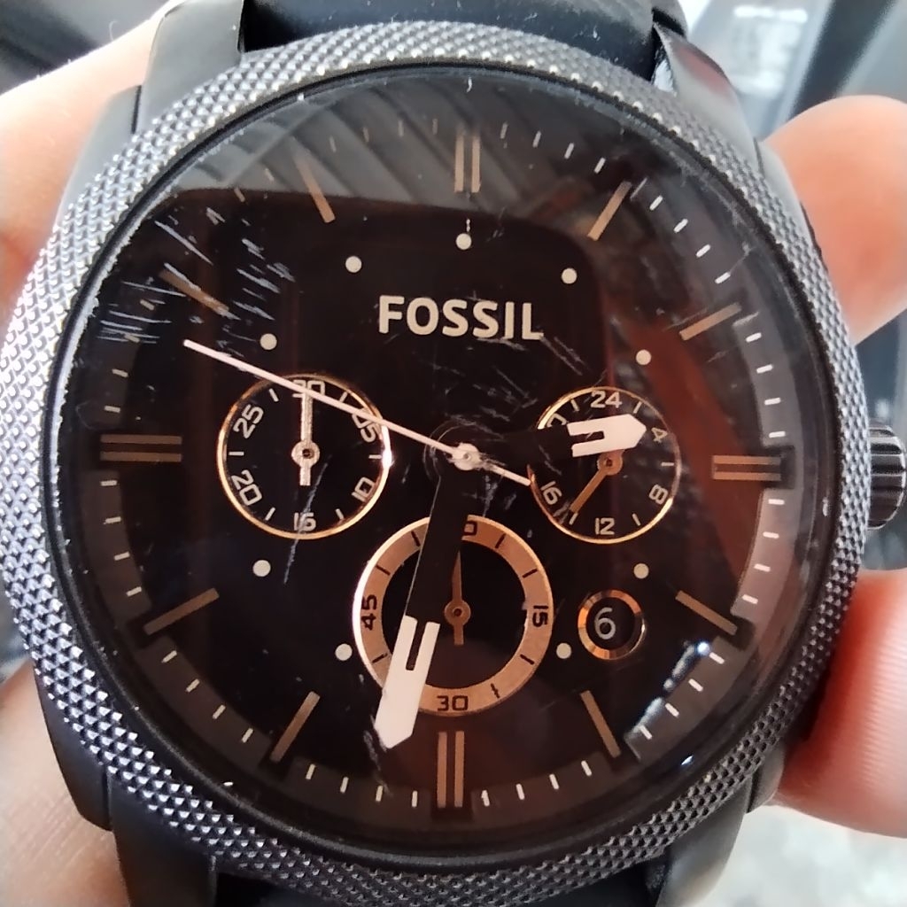 Jam Tangan Fossil Machine Chronograph FS4682