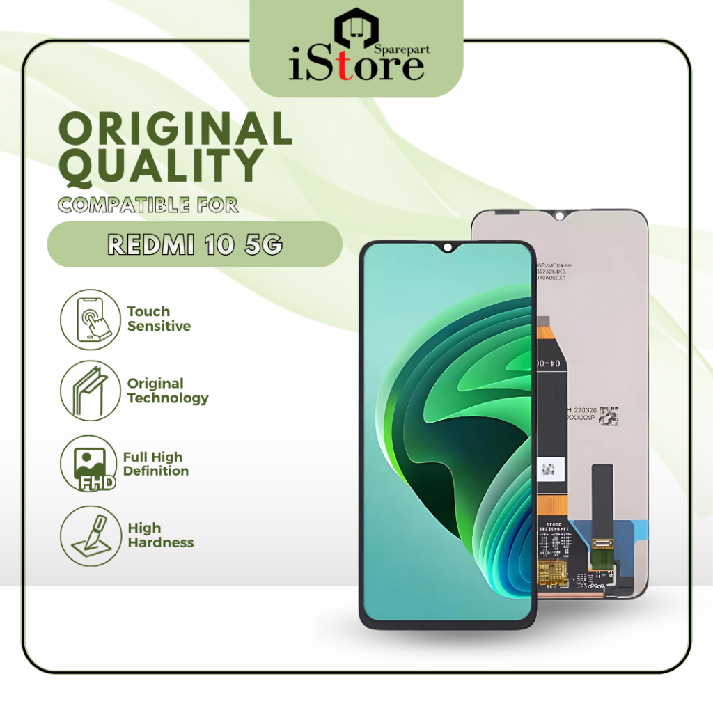 iStore Lcd Xiaomi Redmi 10 5G / Poco M4 Pro 5G / Redmi Note 11E Fullset Touchscreen Original HFIX