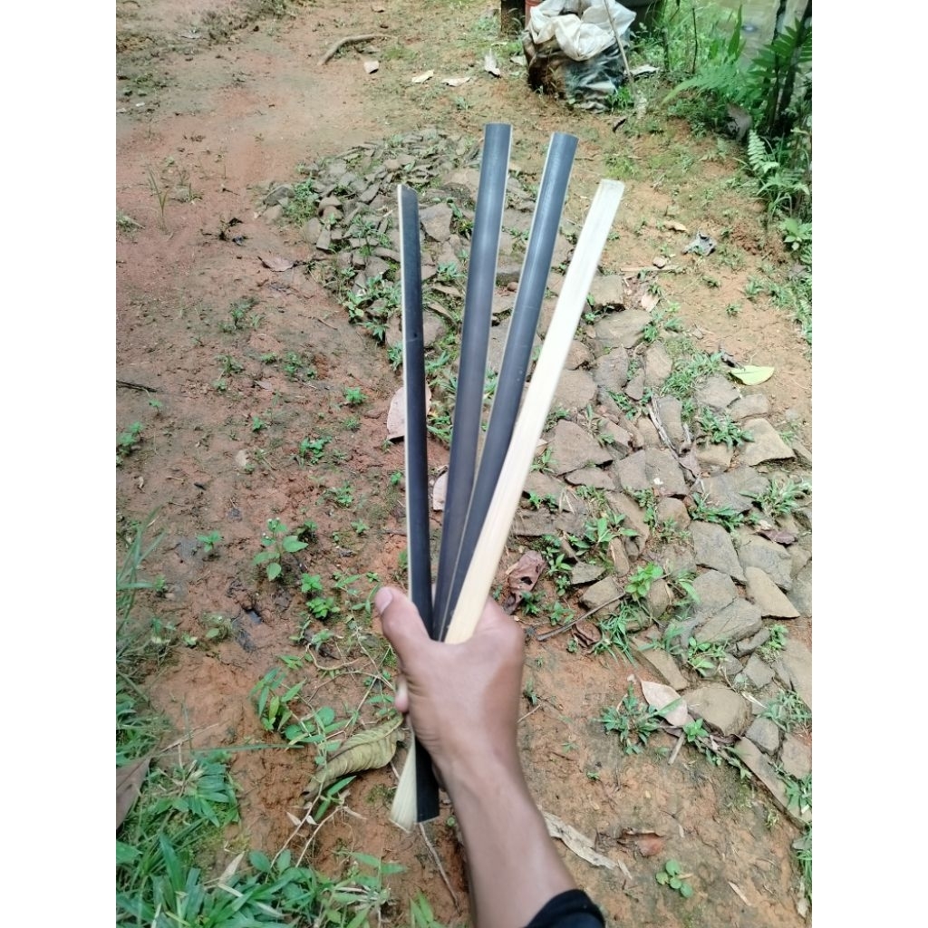 Lis bambu hitam panjang 40cm