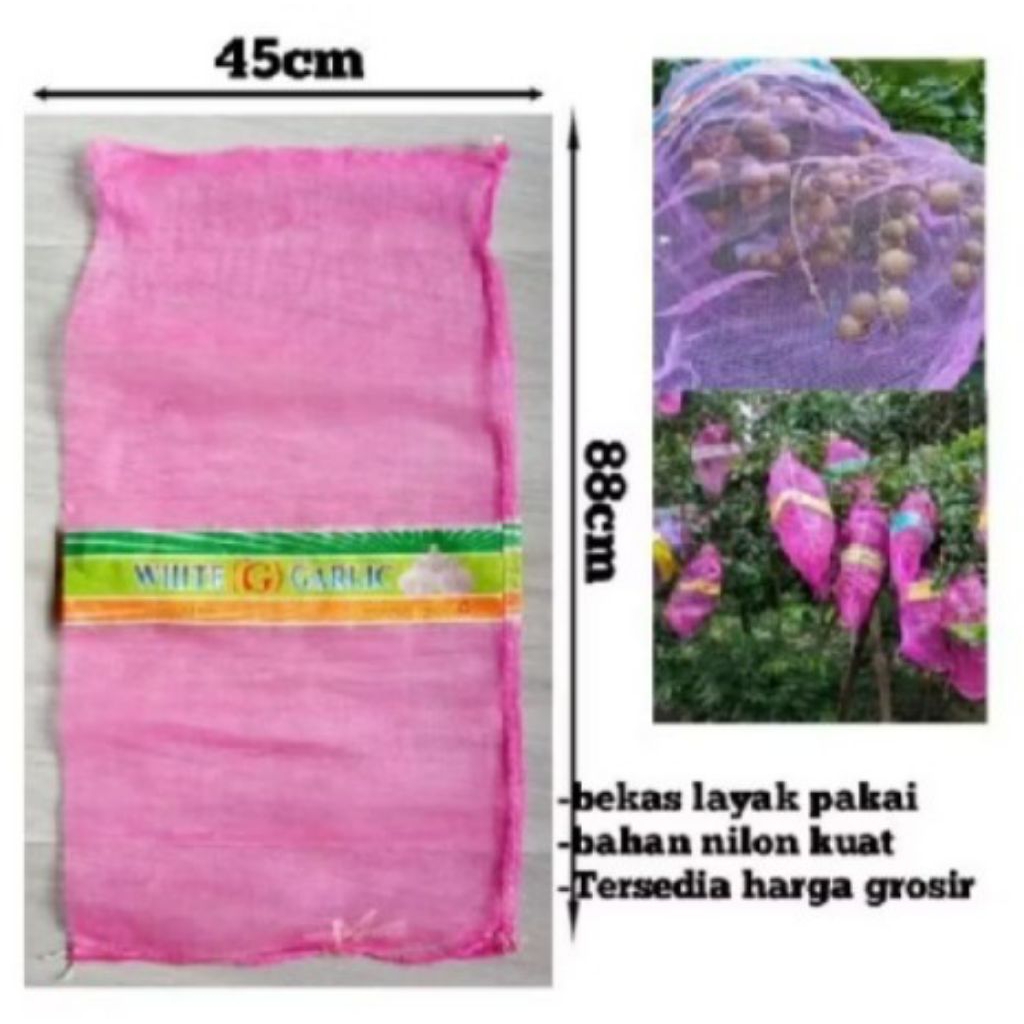 Jaring bawang putih / jaring bawang kelengkeng