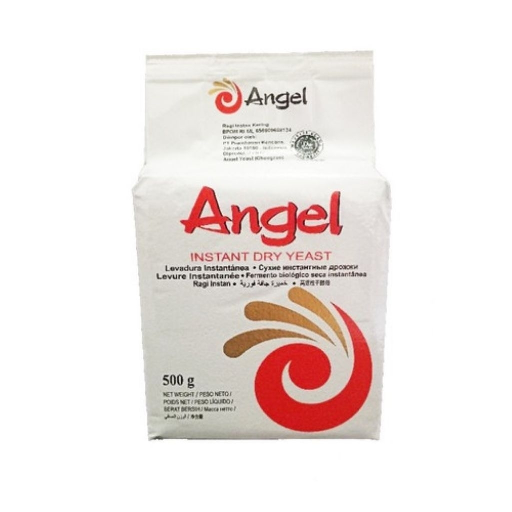 Ragi Instan Angel 500g - Fermentasi Cepat, Ekonomis, Tekstur Roti Lebih Baik