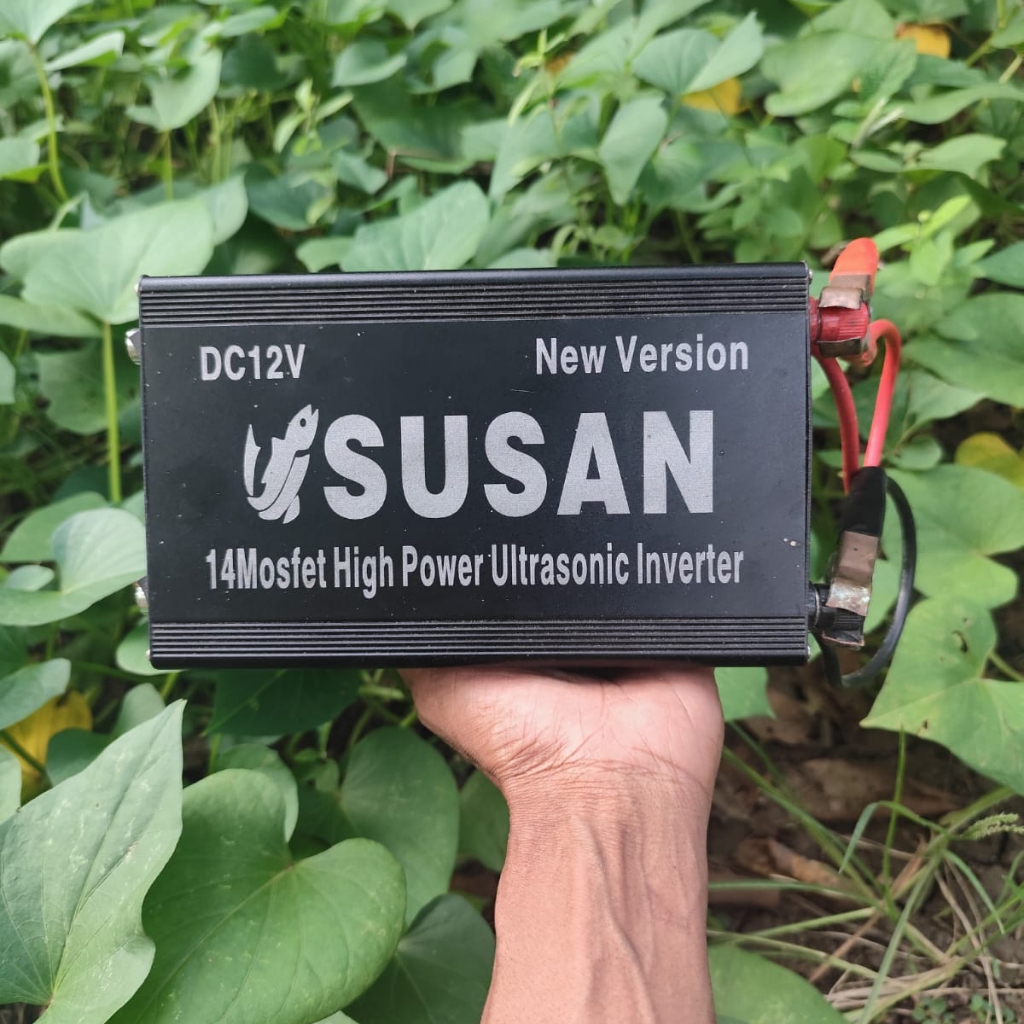 Susan 14Mosfet Inverter Ultrasonik 12V Daya Tinggiuntuk Outdoor dengan Perlindungan Baterai dan Frek