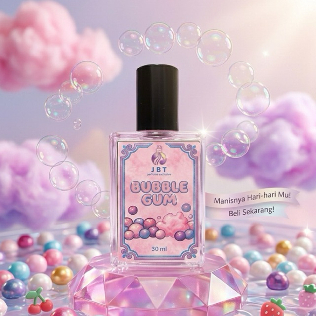 Parfum Bubble Gum Botol Kaca 30 Ml