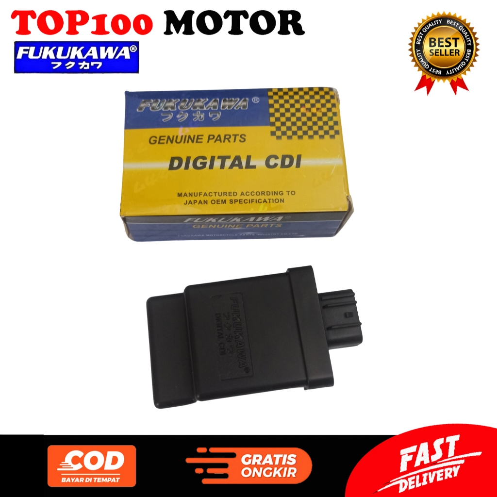 FUKUKAWA CDI DIGITAL MIO NEW ECU RACING MIKRO KOMPUTER NO LIMIT