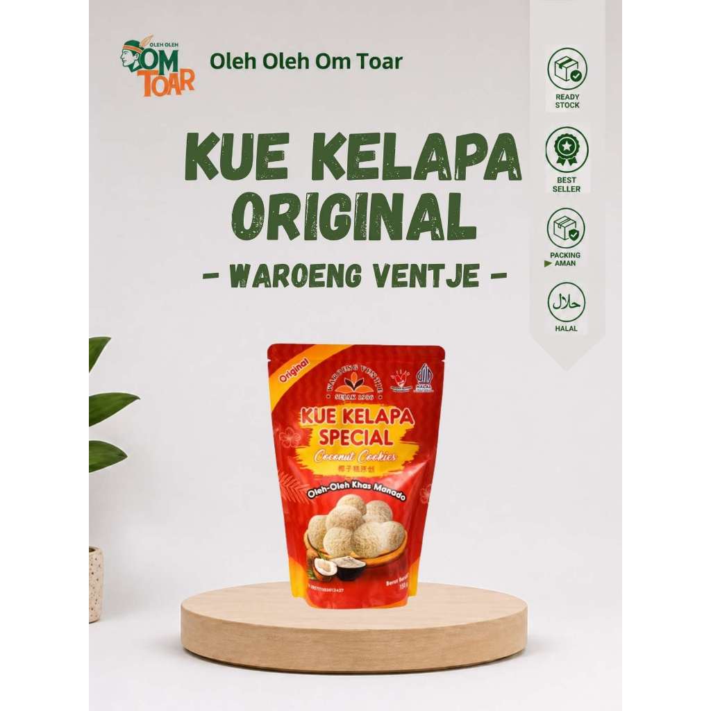 Kue Kelapa Spesial || Oleh-Oleh khas Manado