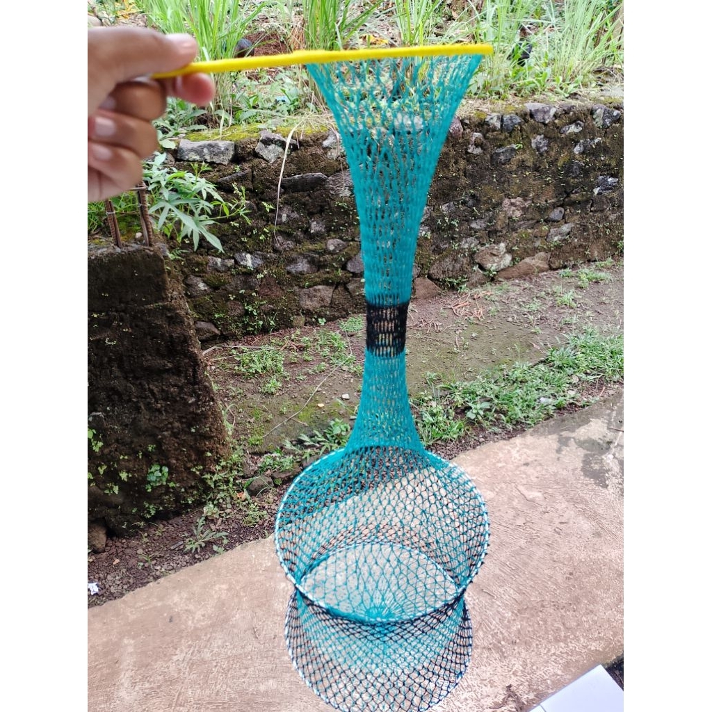 Koja Nileman / Jaring ikan Nilem Diameter atas 12 cm Diameter bawah 23 cm