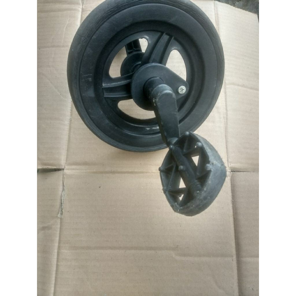 roda depan pushbike bekas lengkap