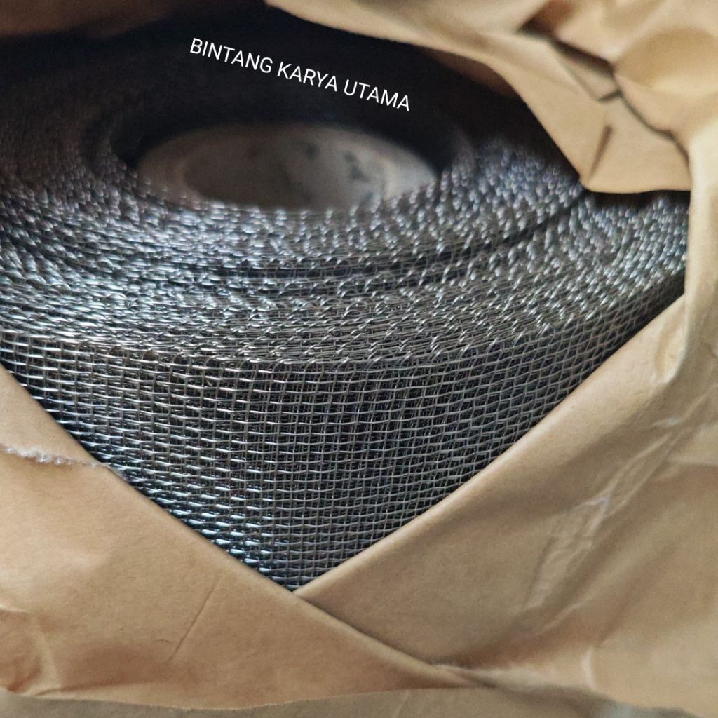 Wiremesh 24 Kawat Nyamuk / Saring Stainless 1Roll (30meter)