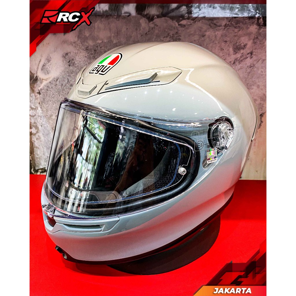 Helm AGV K6S Nardo Grey Original Second 2nd Bekas RCX