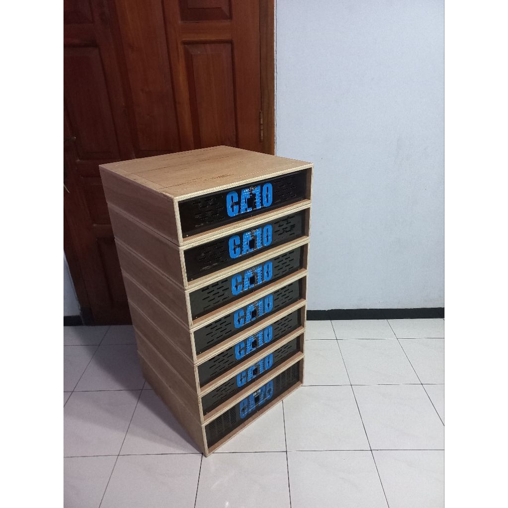 bok power ca10 triplek lengkap plat depan belakang