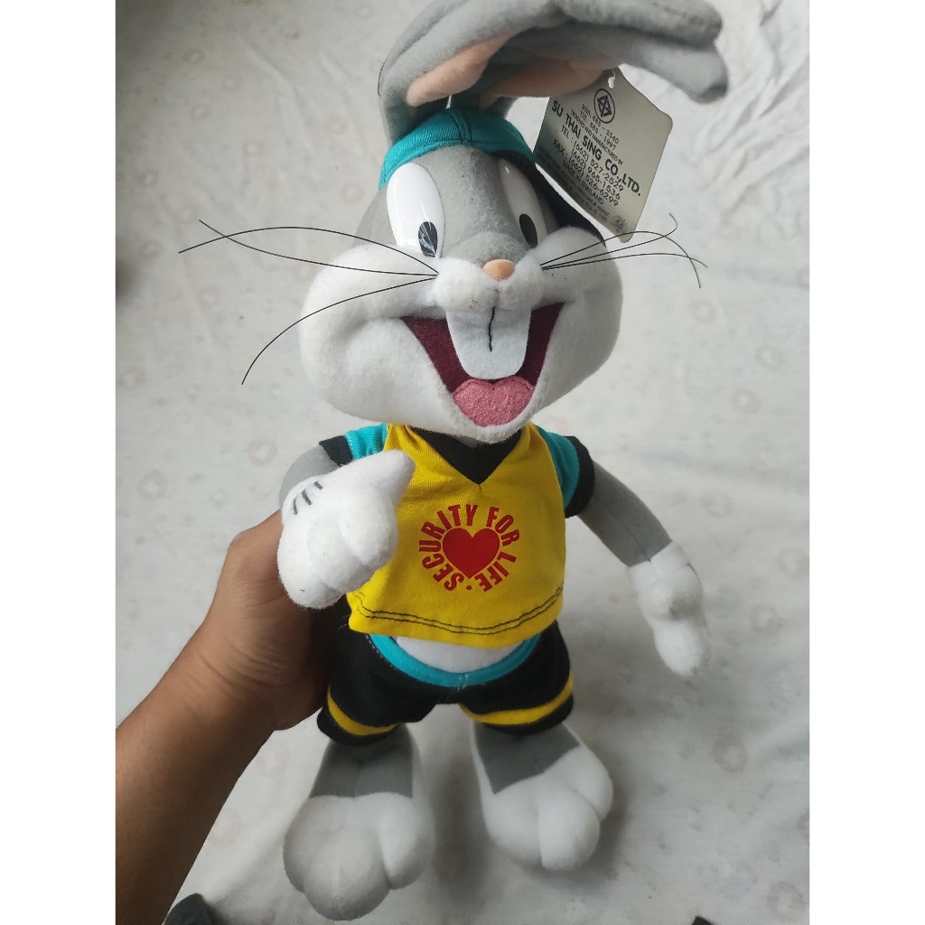 Boneka Bugs Bunny Original Looney Tunes