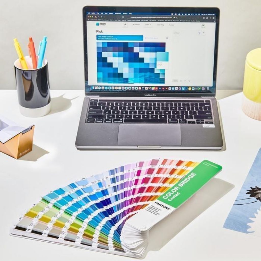 Pantone GG6103B Color Bridge Coated – Buku Warna Spot vs CMYK Terbaru