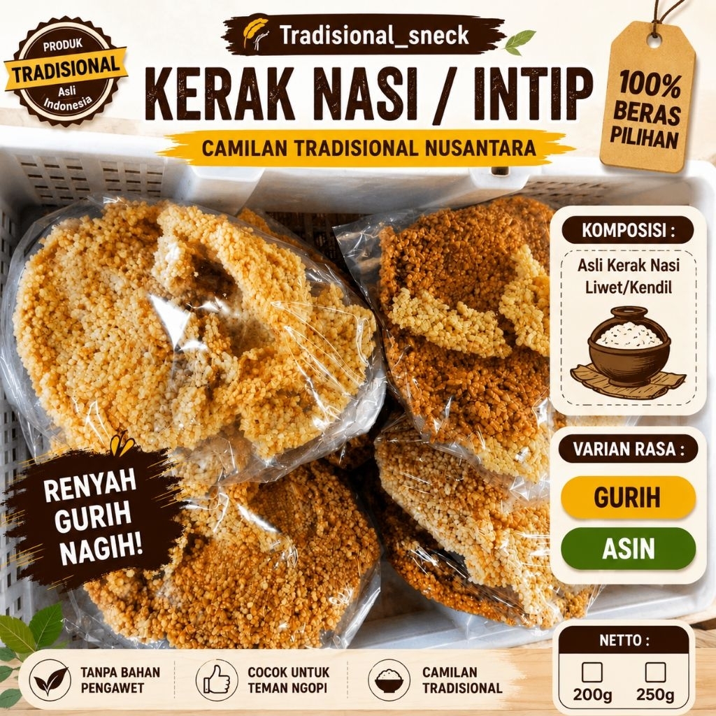 #KERAK NASI# INTIP