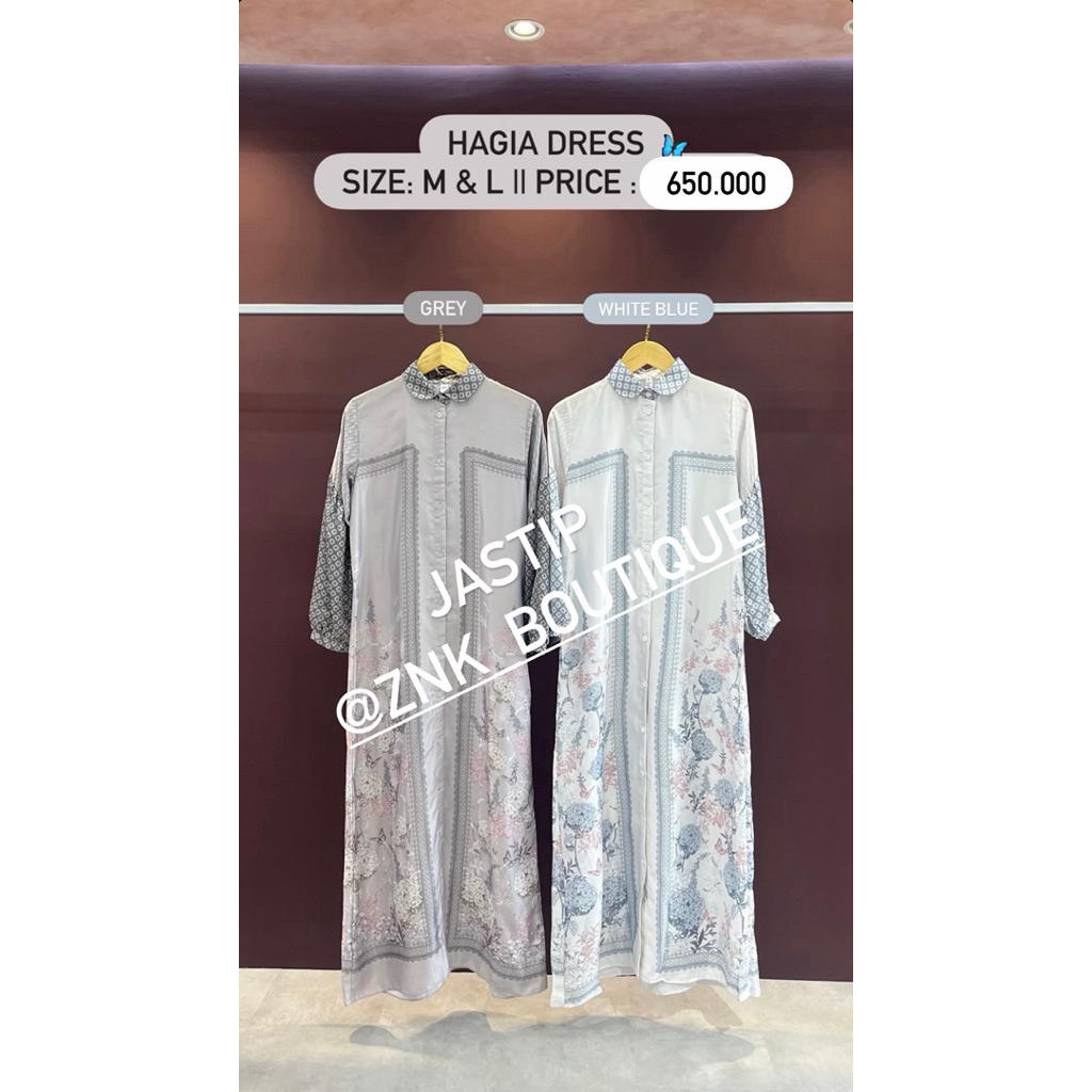[BANDA ACEH] HAGIA DRESS VANILLAHIJAB