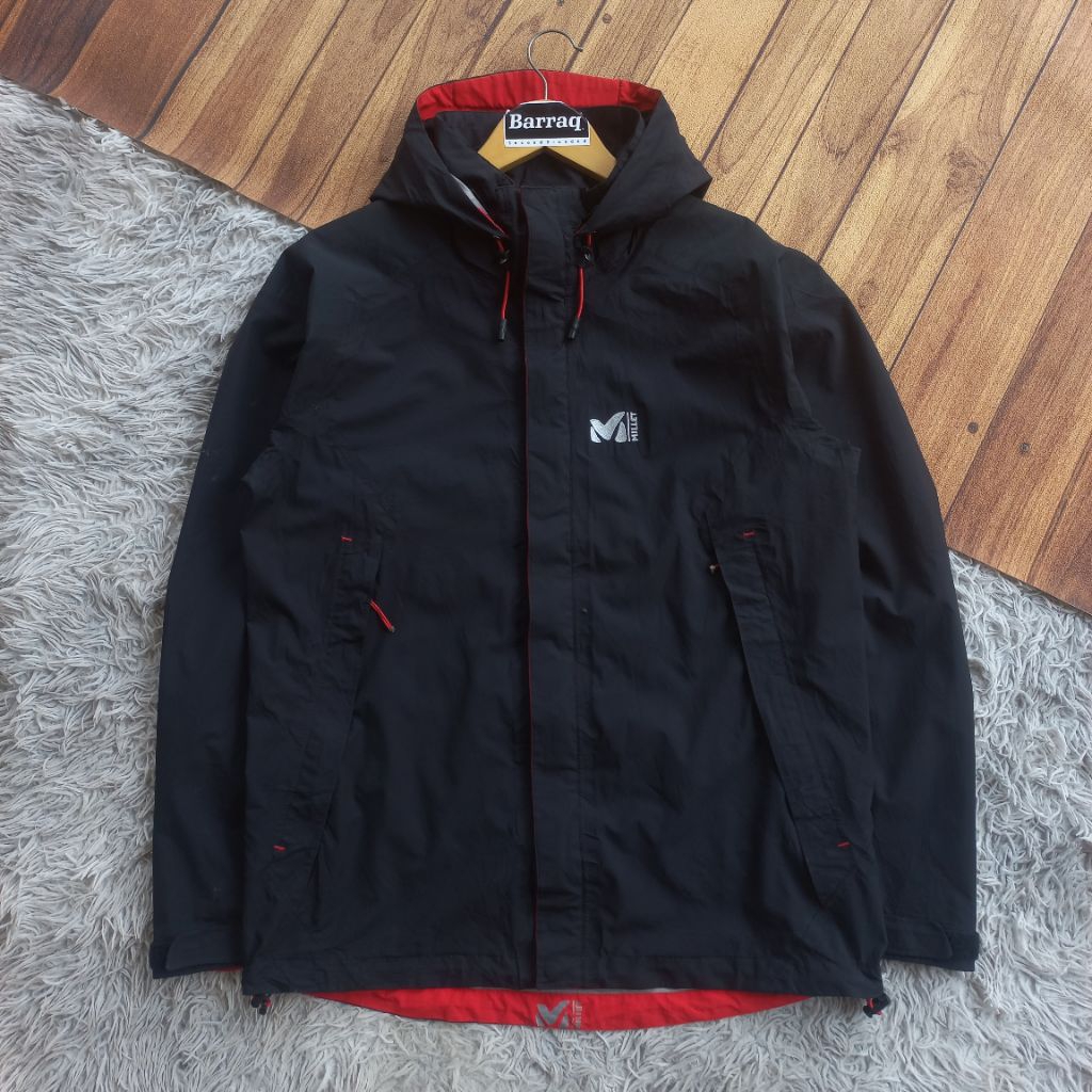 Jaket Outdoor Millet Goretex Waterproof Blocktech 1,5 Layer NOT gorpcore running sports lightweight 