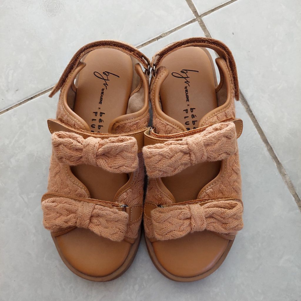 PRELOVED Enchanted Sandal BJV Beajove x bebeplum Caramel Macchiato