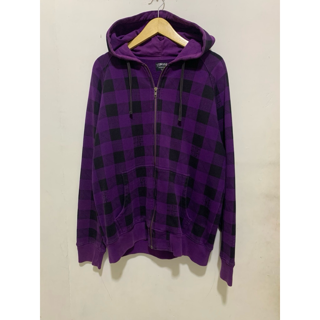 ZIP HOODIE STUSSY 00s VINTAGE