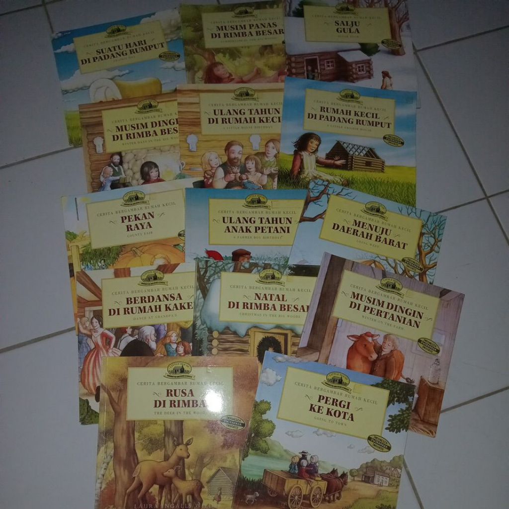buku little house cerita bergambar rumah kecil