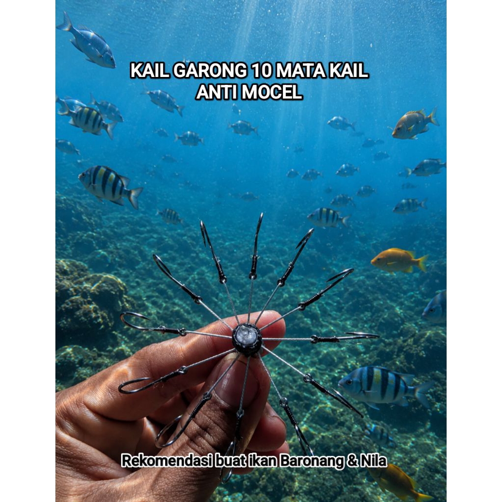 pancing garong Garong 10 Mata kail