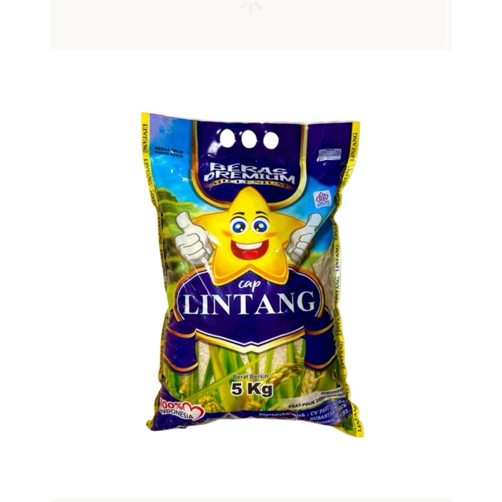 Cap Lintang Biru Beras Premium 5Kg || Beras Lintang biru premium 5kg