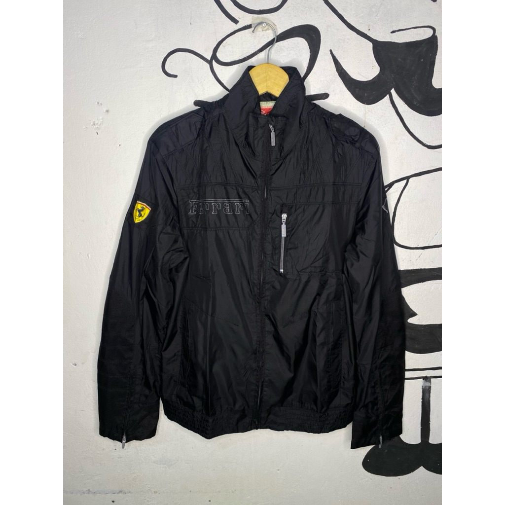 jaket motor ferrari x puma