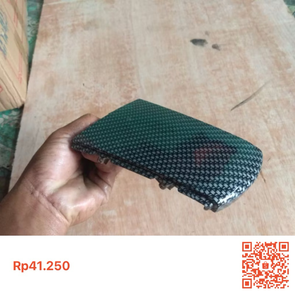 Sambungan bodi atas supra x 125 karbon/Cover Stop lamp supra x 125 karbon
