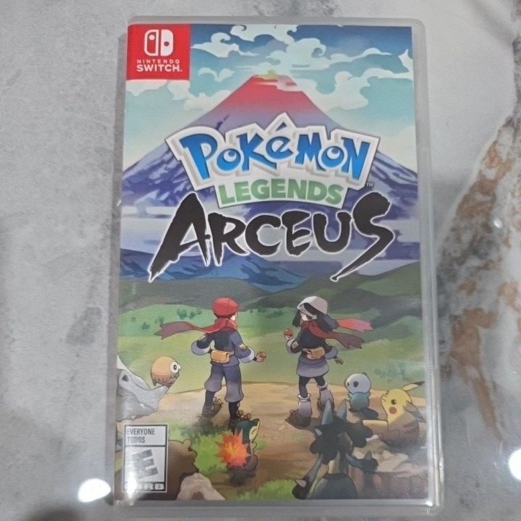 POKEMON LEGENDS ARCEUS bekas 2nd Nintendo Switch game cartridge
