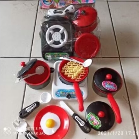MAINAN MASAKAN ANAK MIE DAN TELUR LM10/LM9