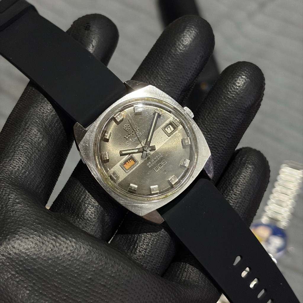 JAM TANGAN TITONI SPACESTAR 009 VINTAGE ORIGINAL (baca deskripsi)
