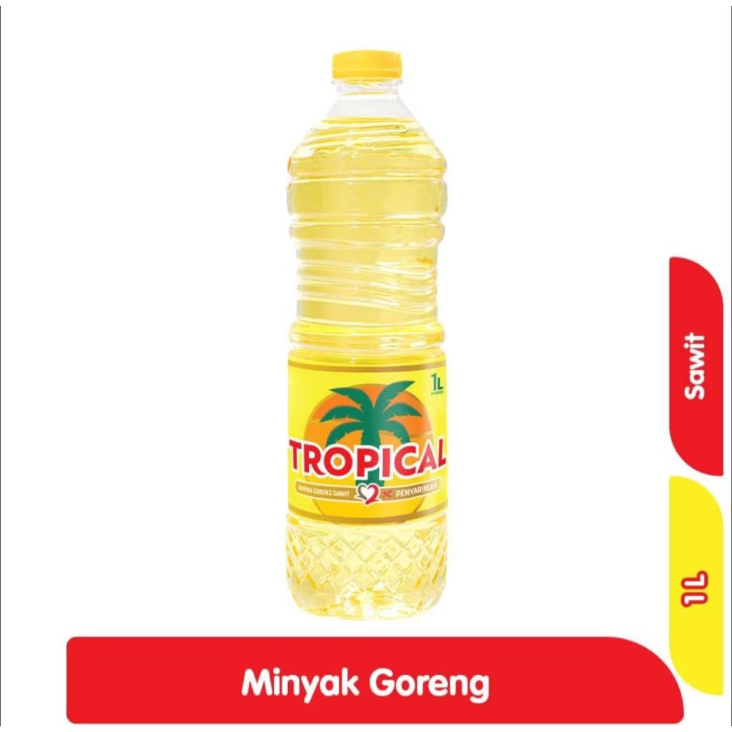 Minyak Goreng Tropical 1 Liter - Varian Tropis, Promo hari ini