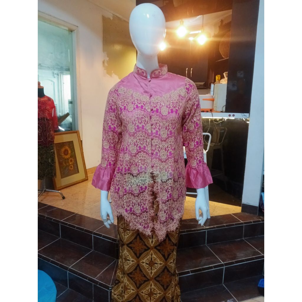 kebaya kondangan pl muslim remaja