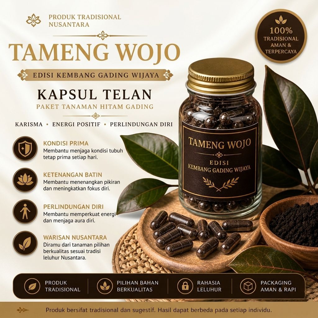 Kapsul Aura Tradisional Kembang Gading Wijaya satu box