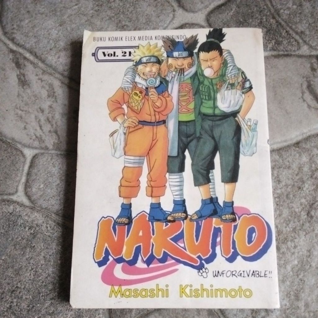 BUKU NARUTO VOL 21.