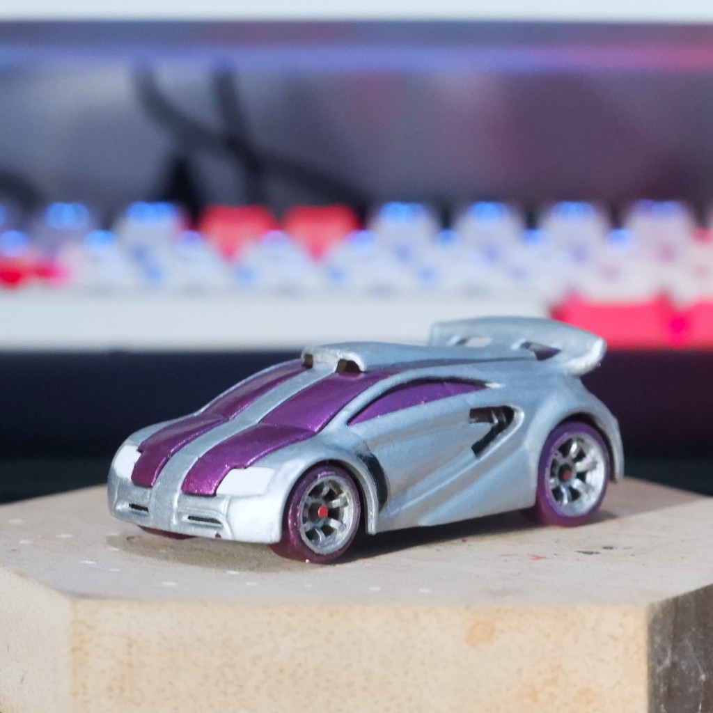 Hot Wheels Technetium Silencerz (Custom Acceleracers), Bekas, Loose, Preloved