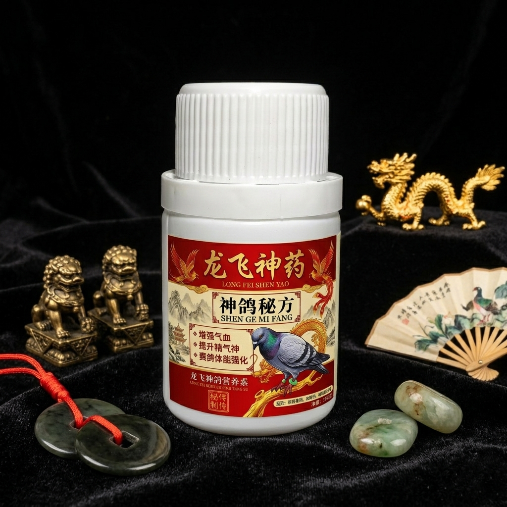 SHEN GE MI FANG (Resep Rahasia Merpati Sakti) B complex merpati china - obat merpati china - menjaga